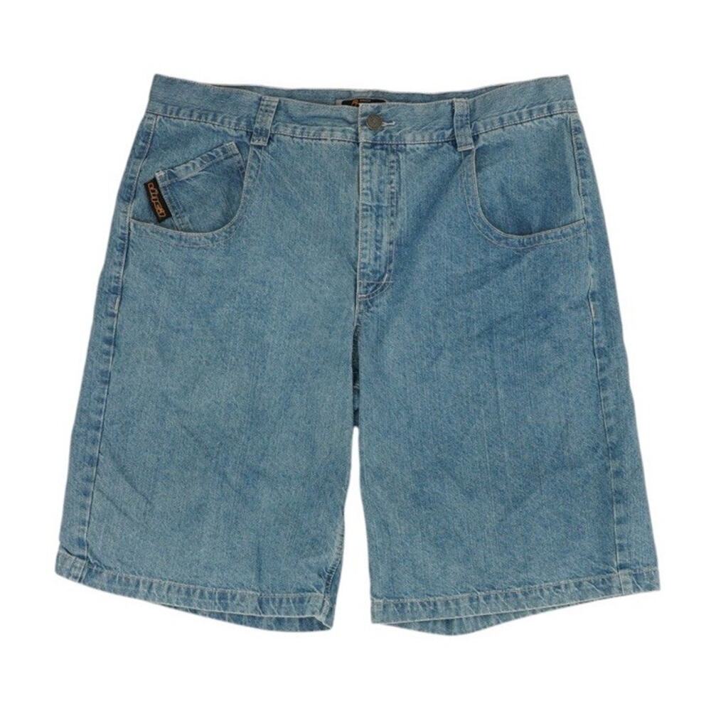 VTG JNCO Jean Shorts Mens 40 Baggy Y2K Jorts Action Streetwear
